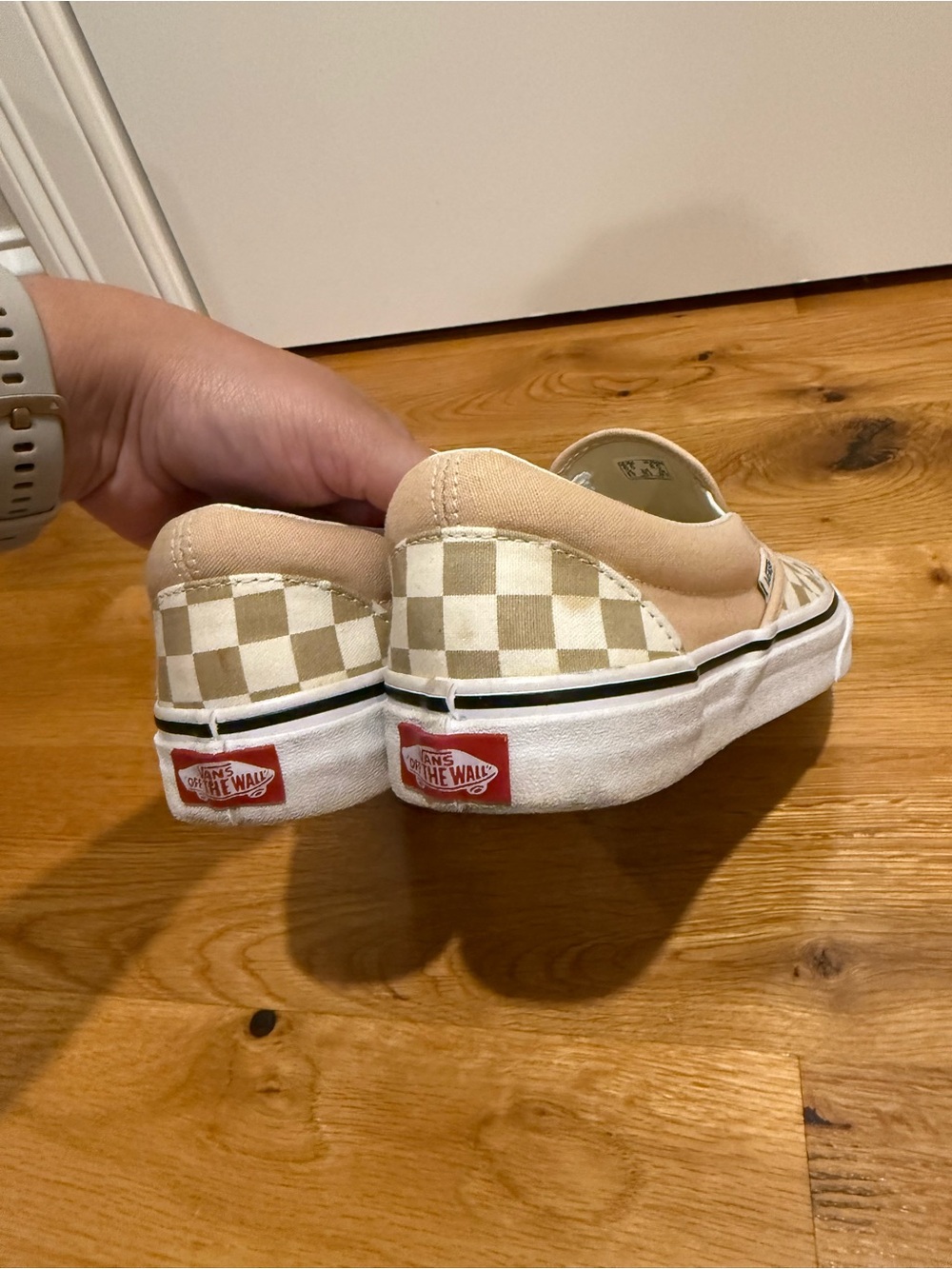 Frappe Checkered Vans 6.5 youth or 8 Women’s - Picture 6 of 7